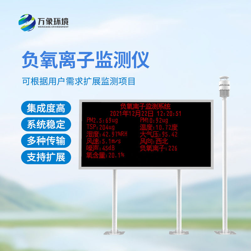 大氣負(fù)氧離子監(jiān)測(cè)系統(tǒng)對(duì)于公園景區(qū)環(huán)境監(jiān)測(cè)有什么幫助？