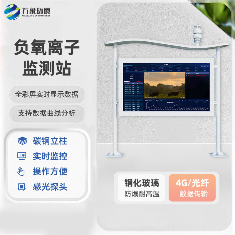 全彩屏一體化負(fù)氧離子監(jiān)測(cè)站妙在哪里?